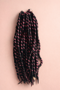 Mèches de Crochet Noir/ Rose