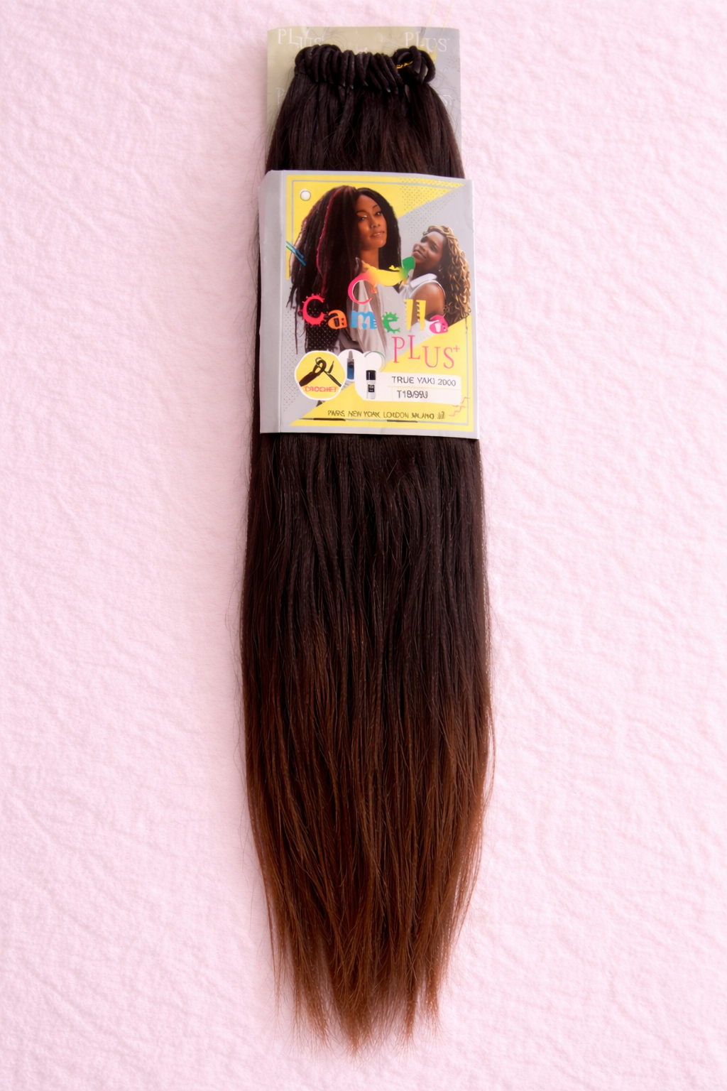 Mèches de Crochet   Camella Plus Marron Naturel