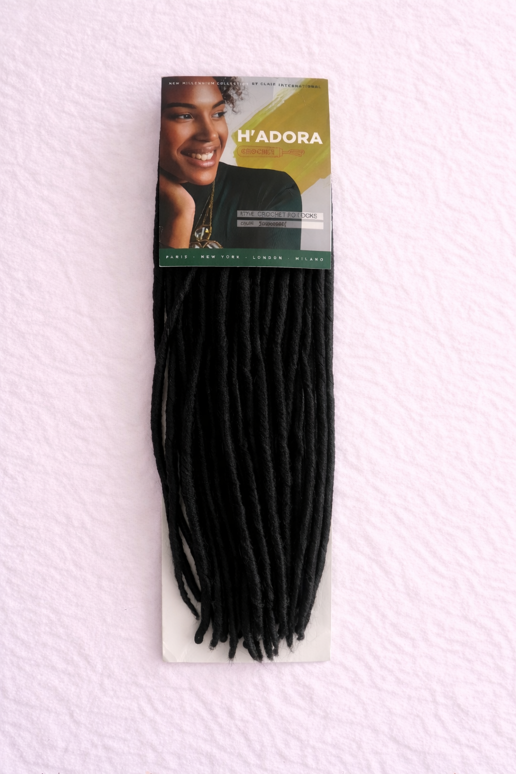 Mèches Crochet Fine  Noir